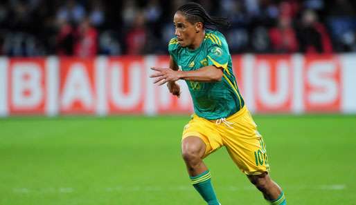 Auf Südafrikas Steven Pienaar wird es gegen Uruguay ankommen