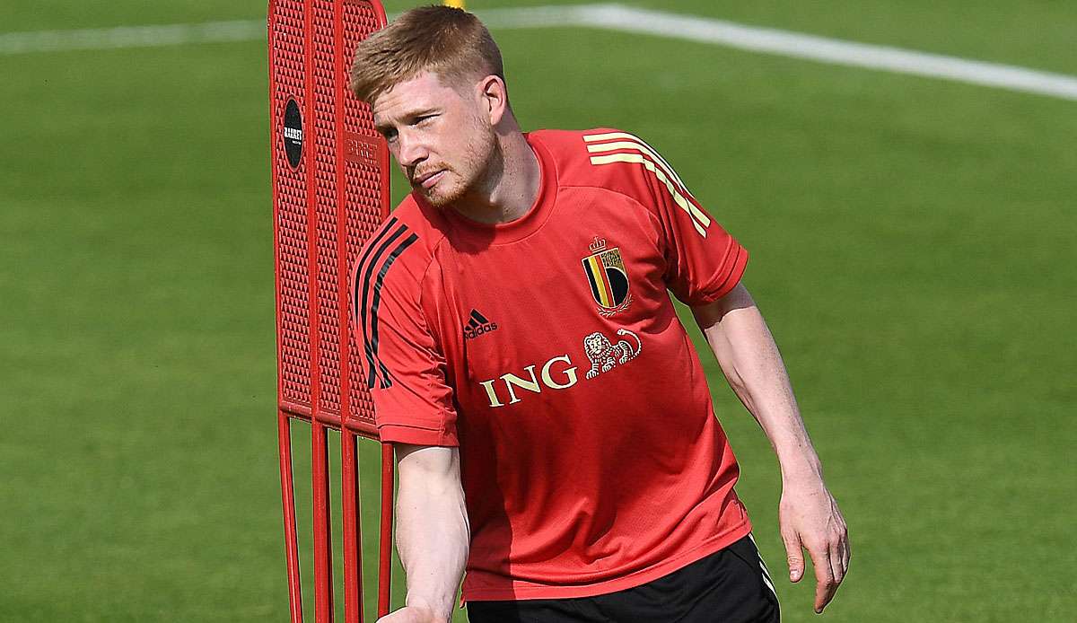 Belgien kann gegen Dänemark auf Kevin De Bruyne zurückgreifen.