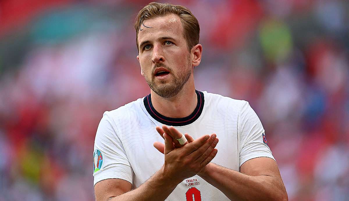 Harry Kane trifft mit England auf Schottland.