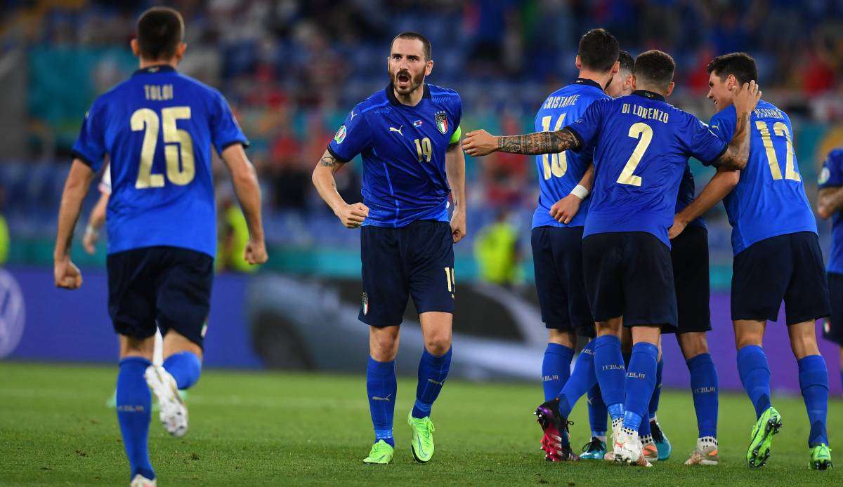 Bonucci und Co. peilen gegen Wales den Gruppensieg in Gruppe A an.