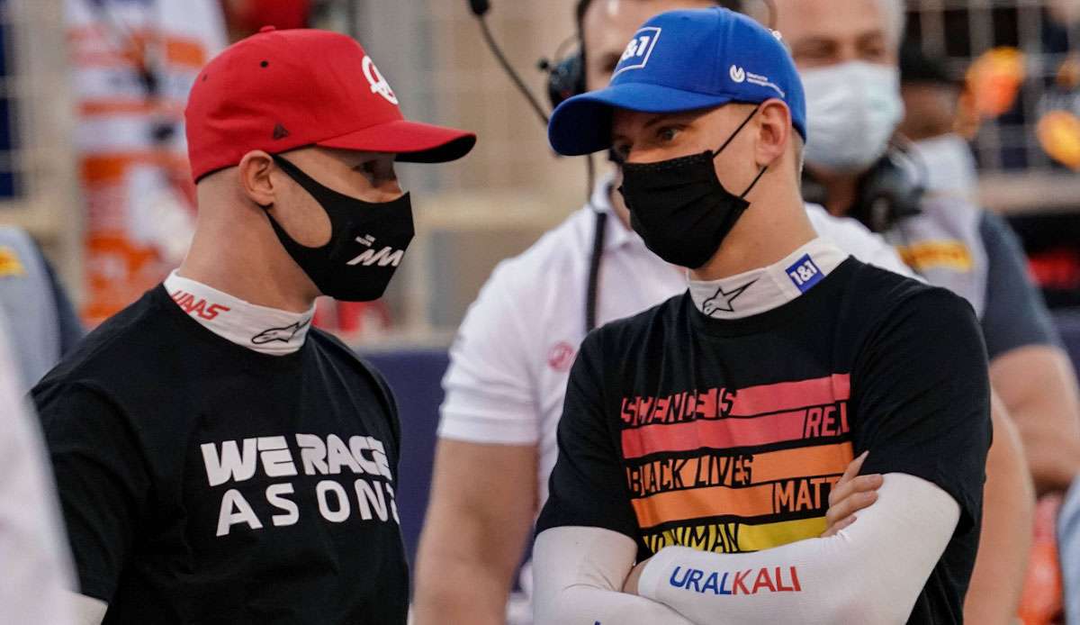 Mick Schumacher und Nikita Mazepin sind 2021 Teamkollegen bei Haas.