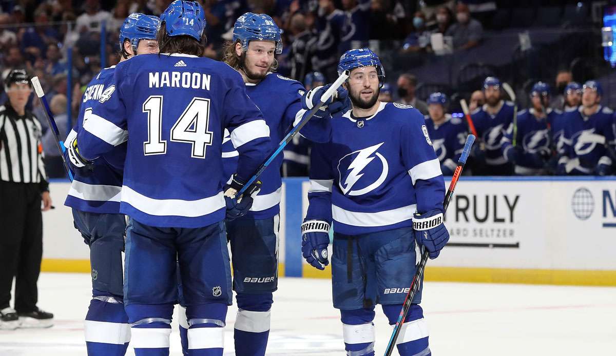 Die Tampa Bay Lightning haben die New York Islanders 8:0 zerstört.