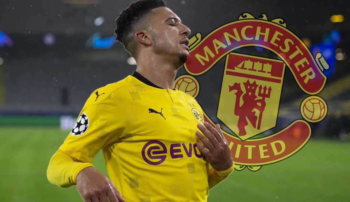 BVB-Offensivstar Jadon Sancho steht offenbar kurz vor einem Wechsel zu Manchester United.