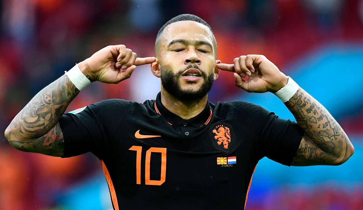 Memphis Depay war beim 3:0-Sieg der Niederlande gegen Nordmazedonien an allen drei Treffern direkt beteiligt.