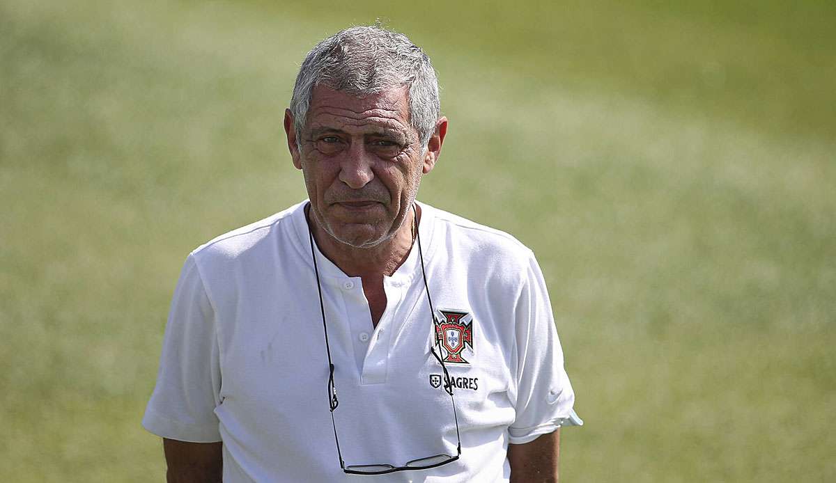 Fernando Santos und Portugal sind im Achtelfinale der EM ausgeschieden.