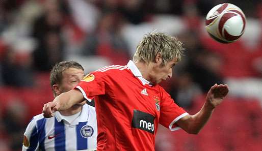 Fabio Coentrao wurde im Mai mit Benfica portugiesischer Meister