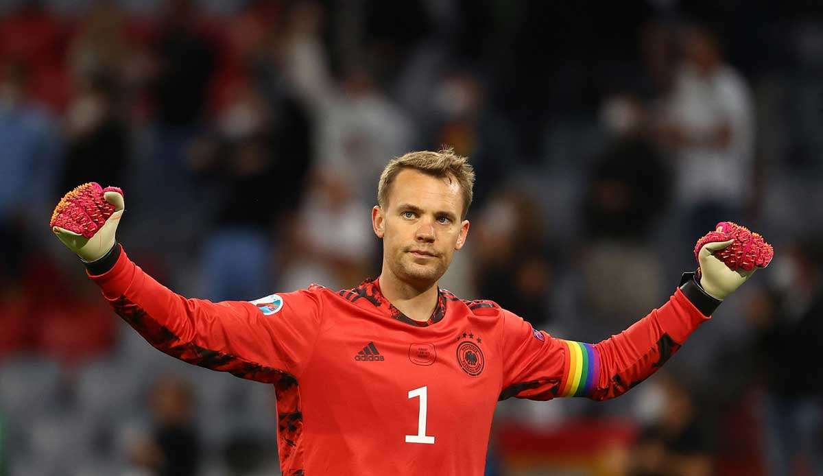 Manuel Neuer wird auch heute eine Regenbogenbinde tragen.