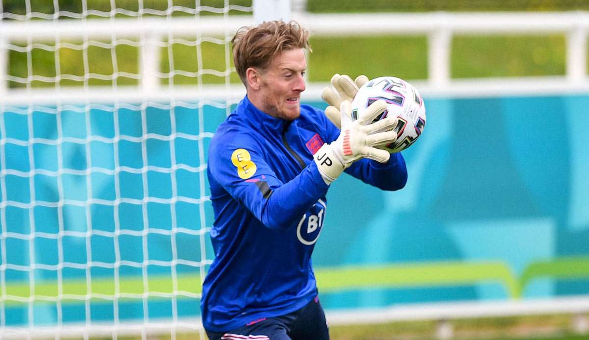 Jordan Pickford wird bei den Engländern gegen Deutschland im Tor stehen.