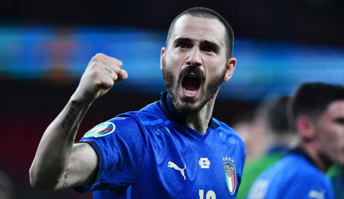 Leonardo Bonucci steht mit Italien im Viertelfinale.