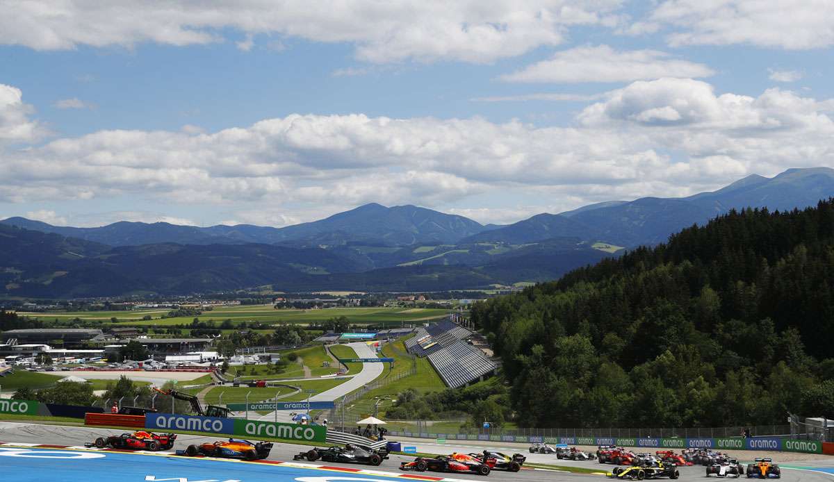 Die Formel 1 ist in Österreich zu Gast.