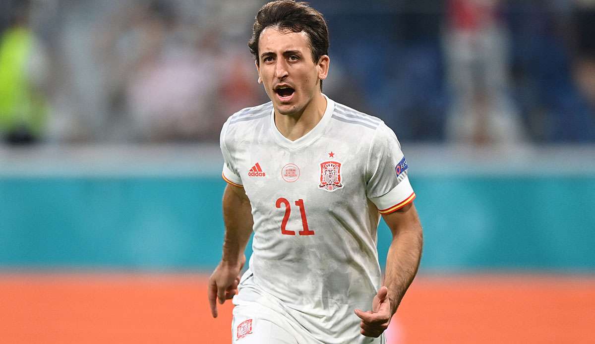 Mikel Oyarzabal erzielte den entscheidenden Elfmeter im Viertelfinale gegen die Schweiz.