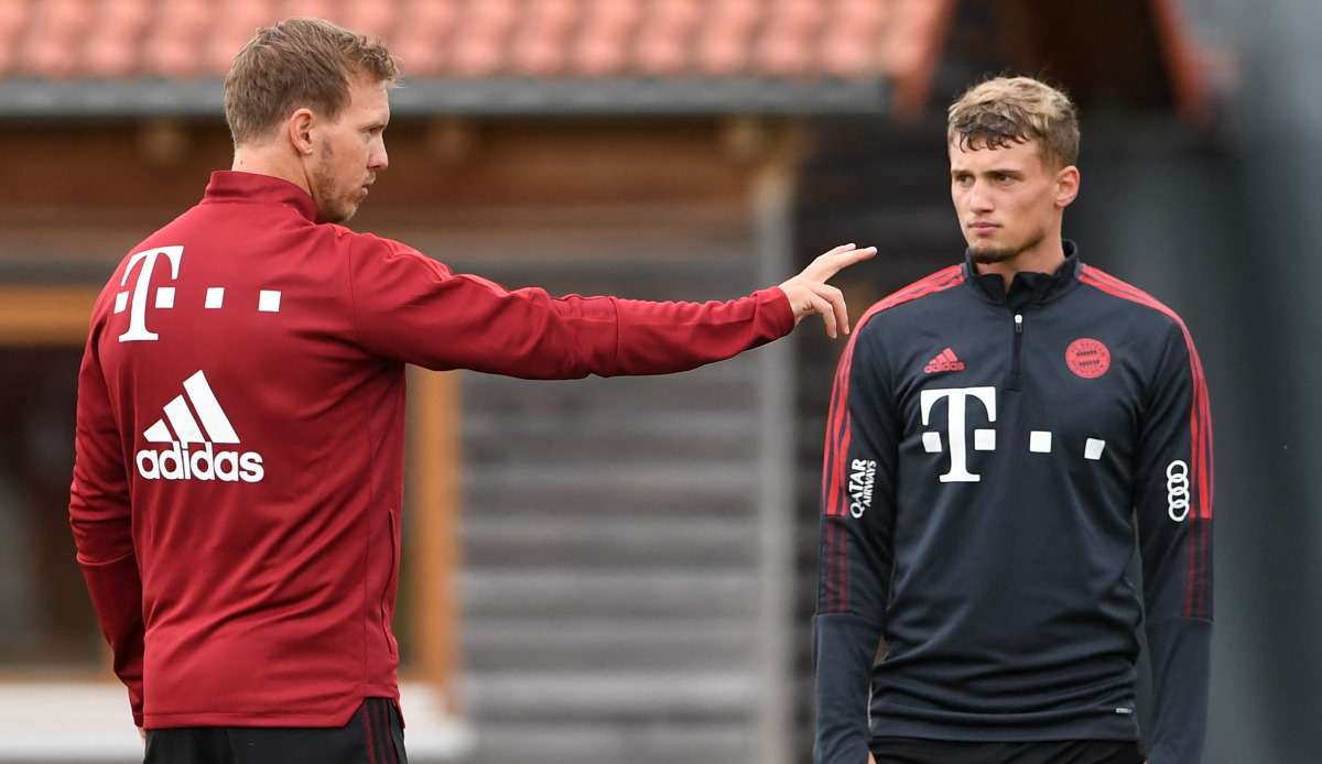 Michael Cuisance (r.) hofft auf einen Neustart unter Julian Nagelsmann.