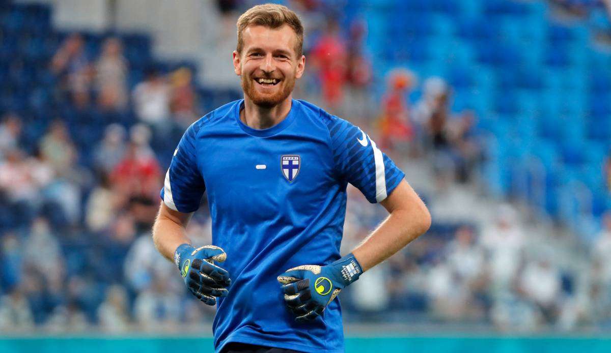 Lukas Hradecky sorgte für gute Stimmung.