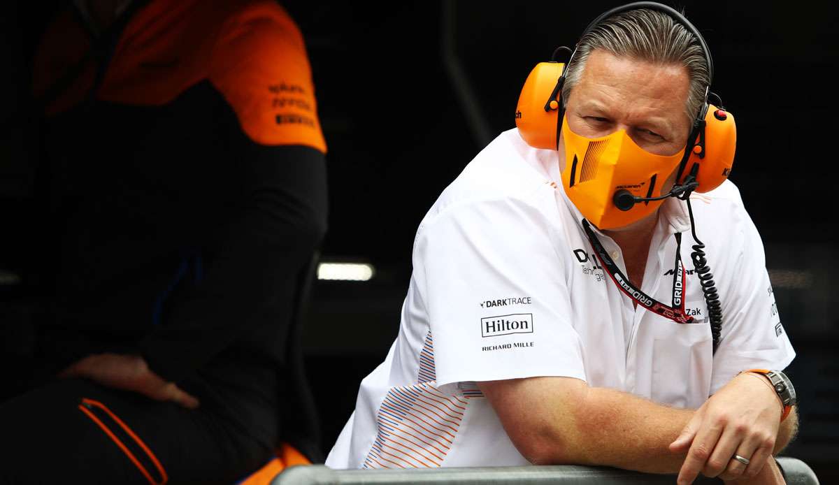 Zak Brown muss auf das Heimspiel in Silverstone verzichten.