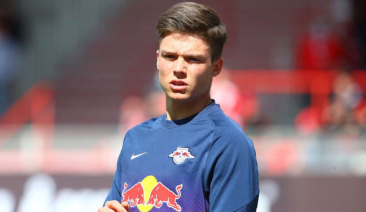 RB Leipzig befördert das erst 16-jährige Talent Sidney Raebiger zur Profimannschaft von Trainer Jesse Marsch.