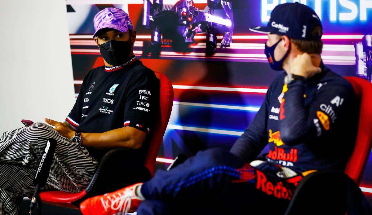 Lewis Hamilton und Max Verstappen treffen beim Ungarn-GP wieder aufeinander.