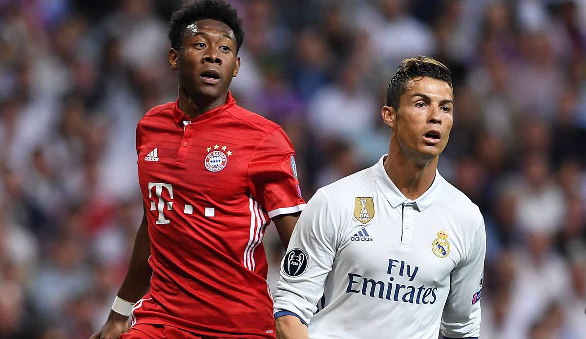 Alaba und Ronaldo trafen bereits häufig aufeinander.