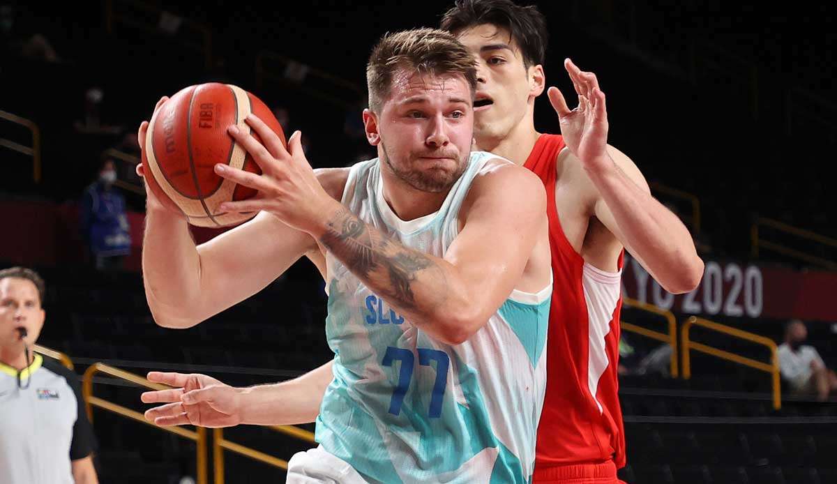Luka Doncic steht mit Slowenien im Viertelfinale.