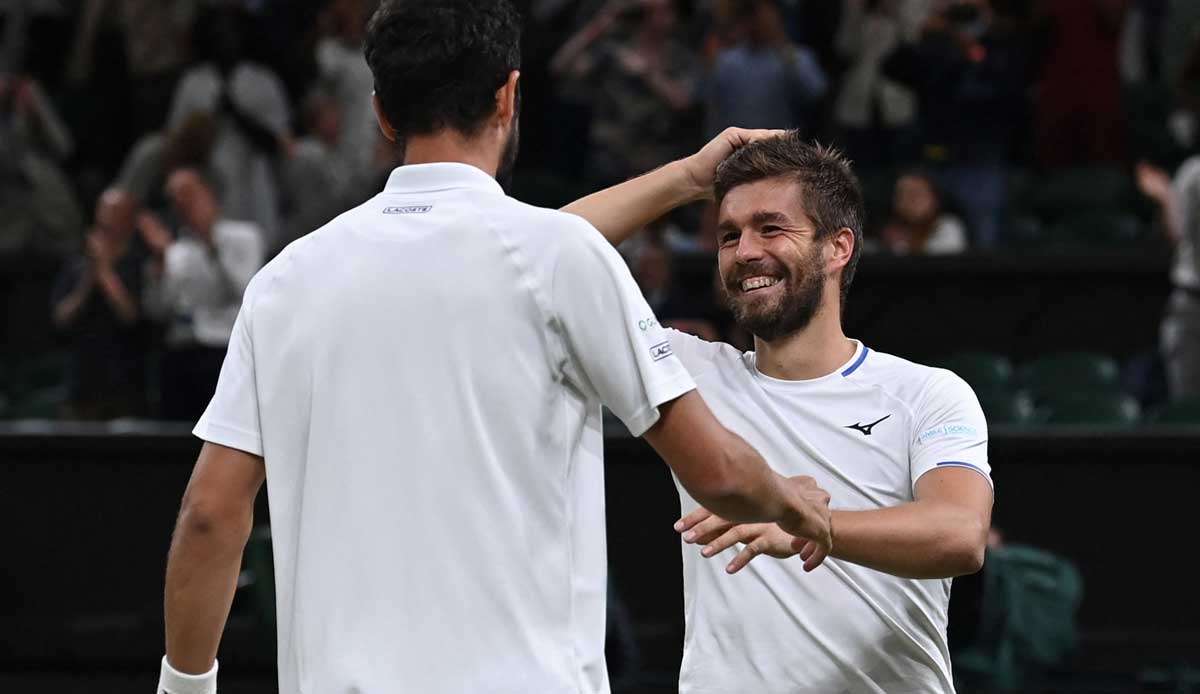 Nikola Mektic und Mate Pavic stehen im Finale.