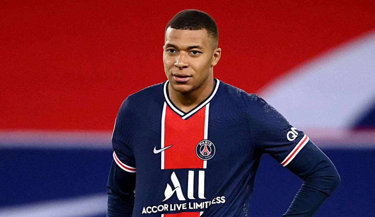 Kylian Mbappe läuft derzeit noch für PSG auf.