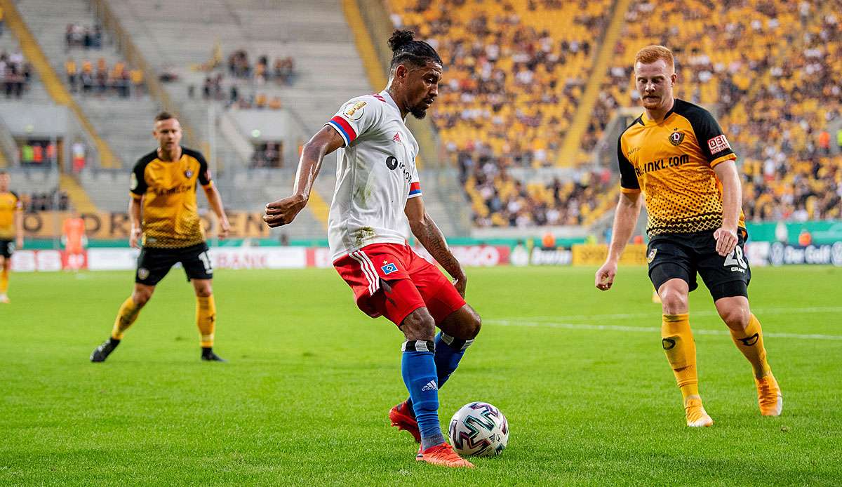 Der HSV und Dynamo Dresden standen sich zuletzt im DFB-Pokal gegenüber.