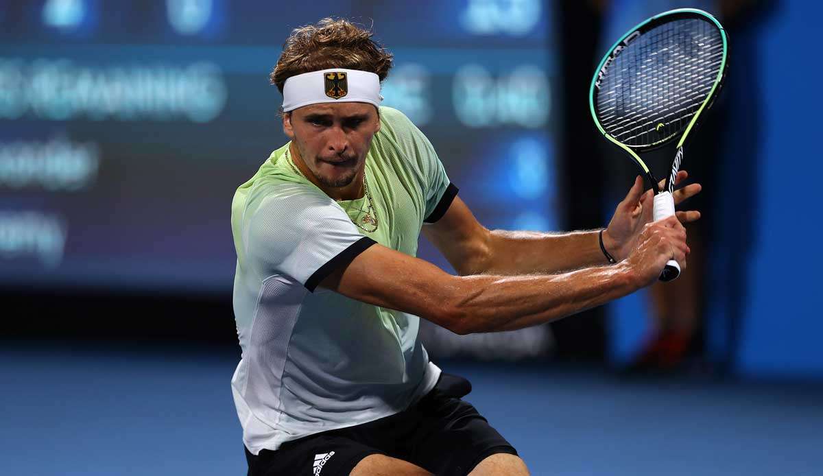 Alexander Zverev muss im Halbfinale gegen Novak Djokovic ran.