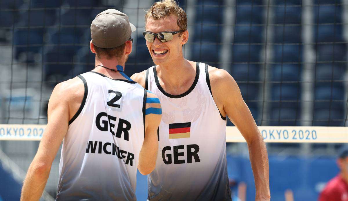 Julius Thole und Clemens Wickler  stehen im Achtelfinale.