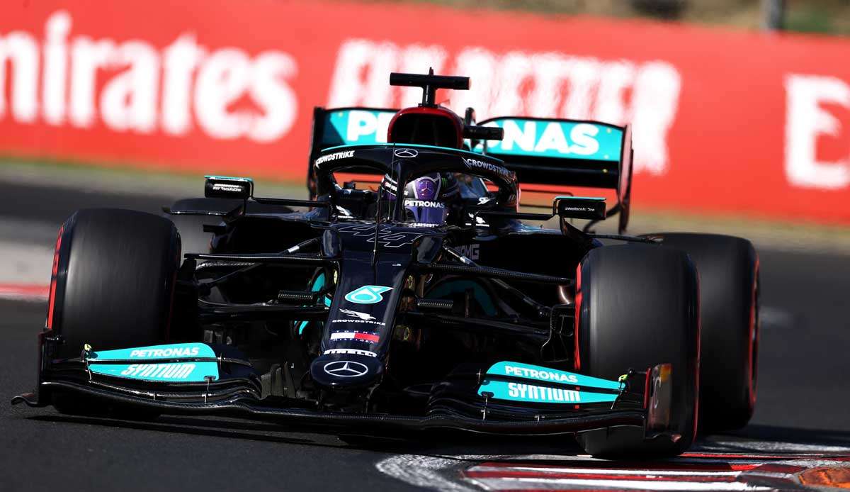 Lewis Hamilton ist auf acht Punkte hinter Max Verstappen ran.
