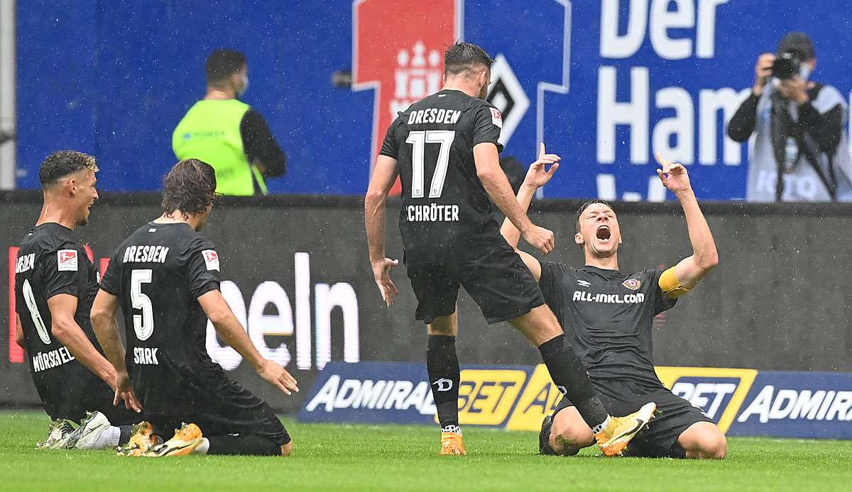 Knipping glich für Dynamo beim HSV aus.