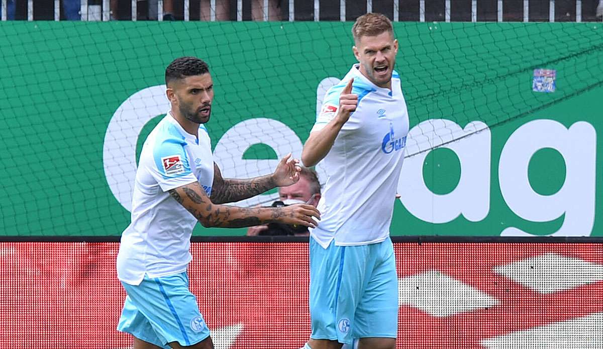 Terodde hat Schalke zum ersten Dreier in Liga 2 geschossen.