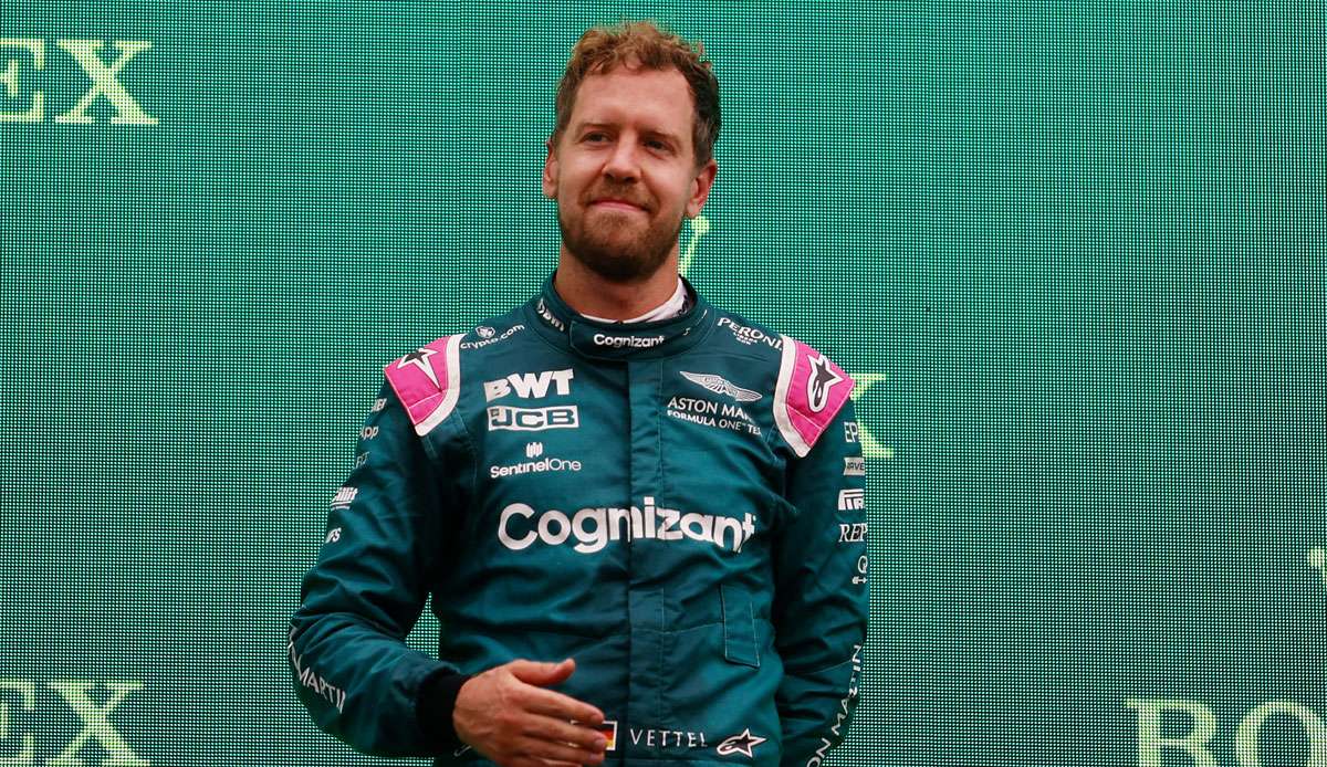 Sebastian Vettel droht P2 beim Ungarn-GP zu verlieren.