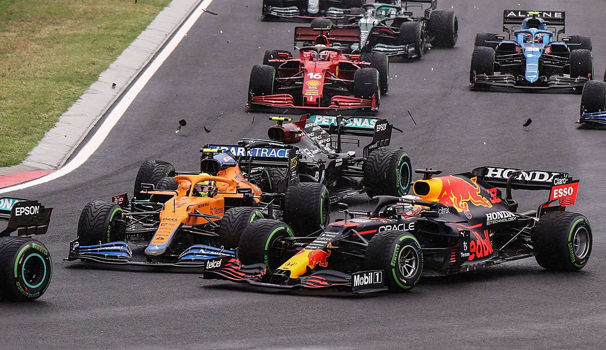 Valtteri Bottas sorgte für den Crash nach dem Start beim GP von Ungarn.