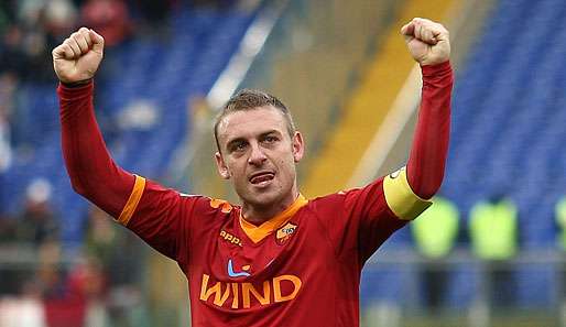 Daniele De Rossi erzielte in 214 Spielen für die Roma 26 Tore