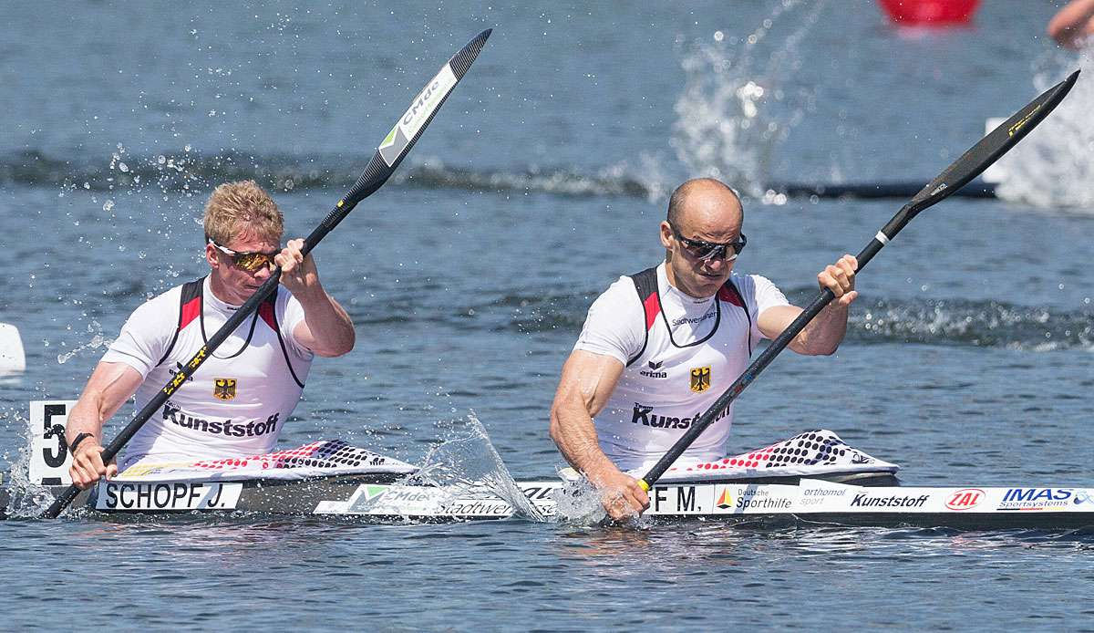 Schopf/Hoff haben souverän das Halbfinale bei Olympia erreicht.