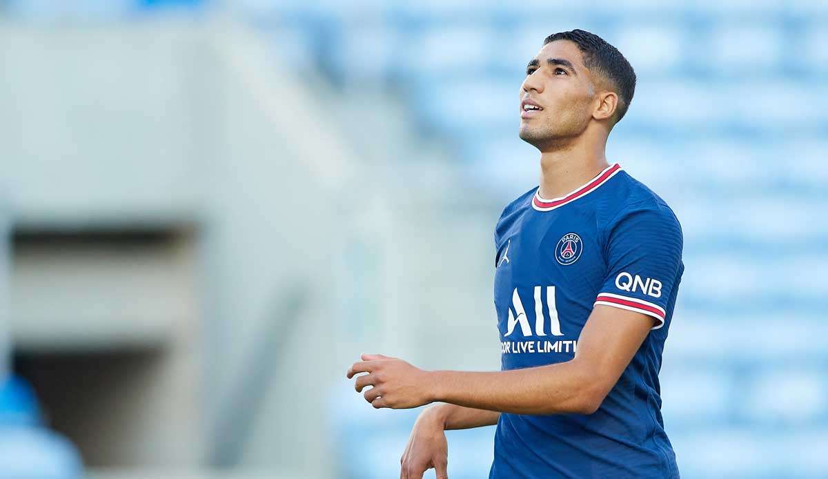 Achraf Hakimi geht in seine erste Saison als PSG-Spieler.