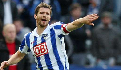 Arne Friedrich spielte für Arminia Bielefeld, bevor er 2002/03 zu Hertha BSC wechselte