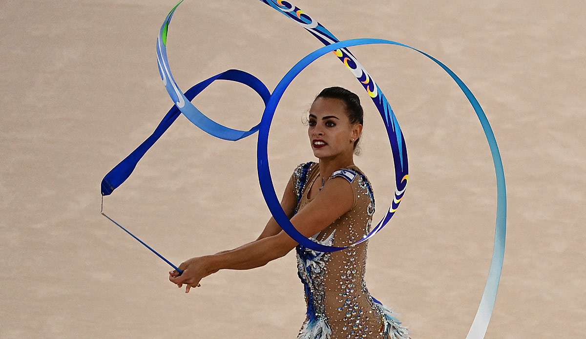 Linoy Ashram ist die erste israelische Olympiasiegerin.