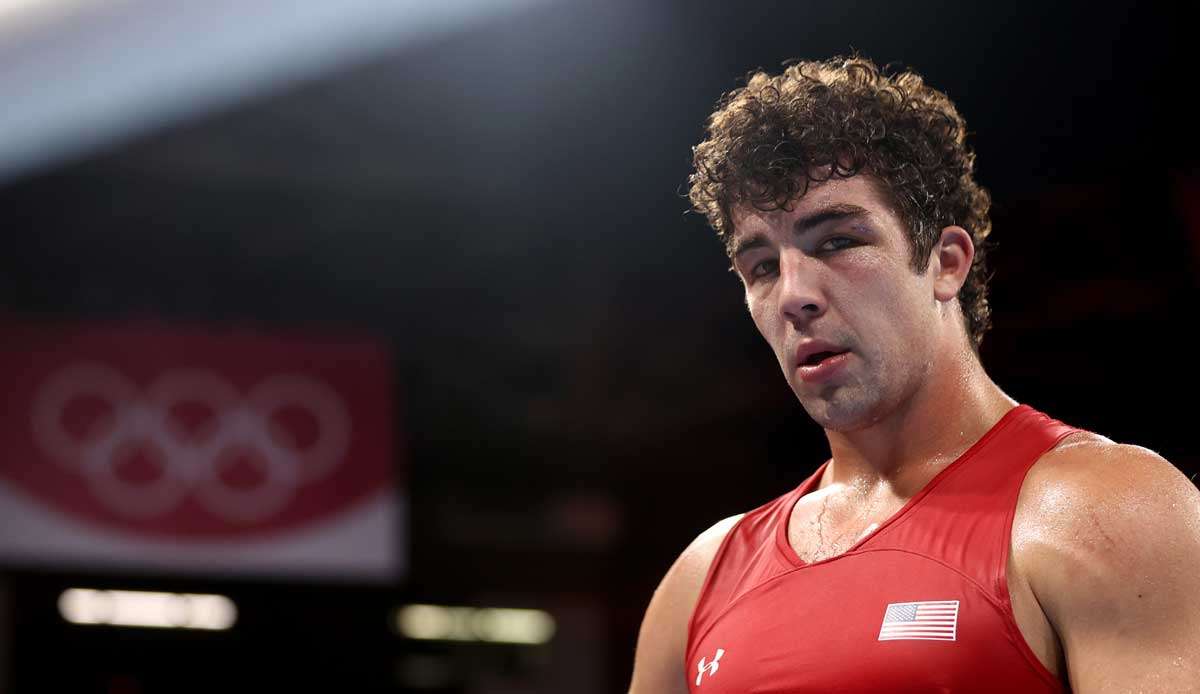 Der Amerikaner Richard Torrez kämpft im Box-Finale um Olympia-Gold.