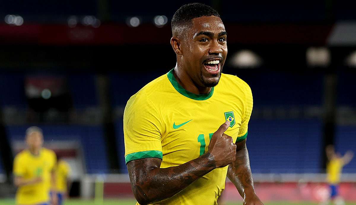 Malcom erzielte den Siegtreffer für Brasilien.