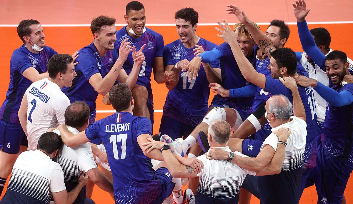 Frankreich ist Olympiasieger im Volleyball.