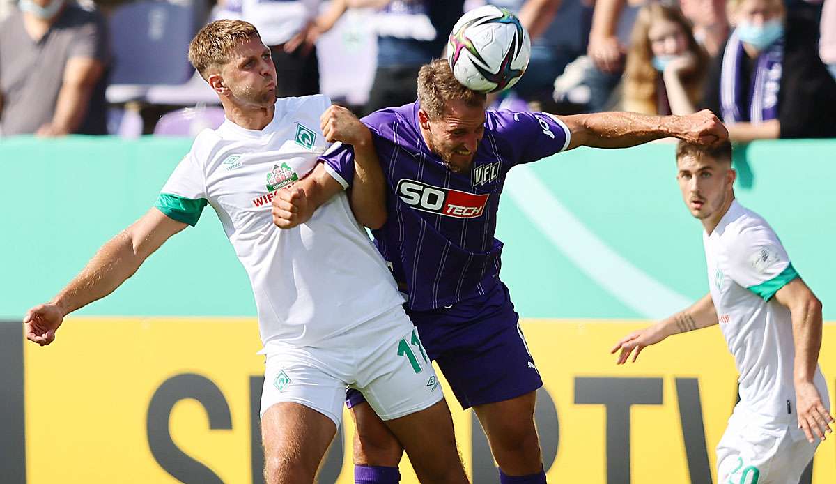 Werder Bremen traf in der 1. Pokal-Runde auf Osnabrück.