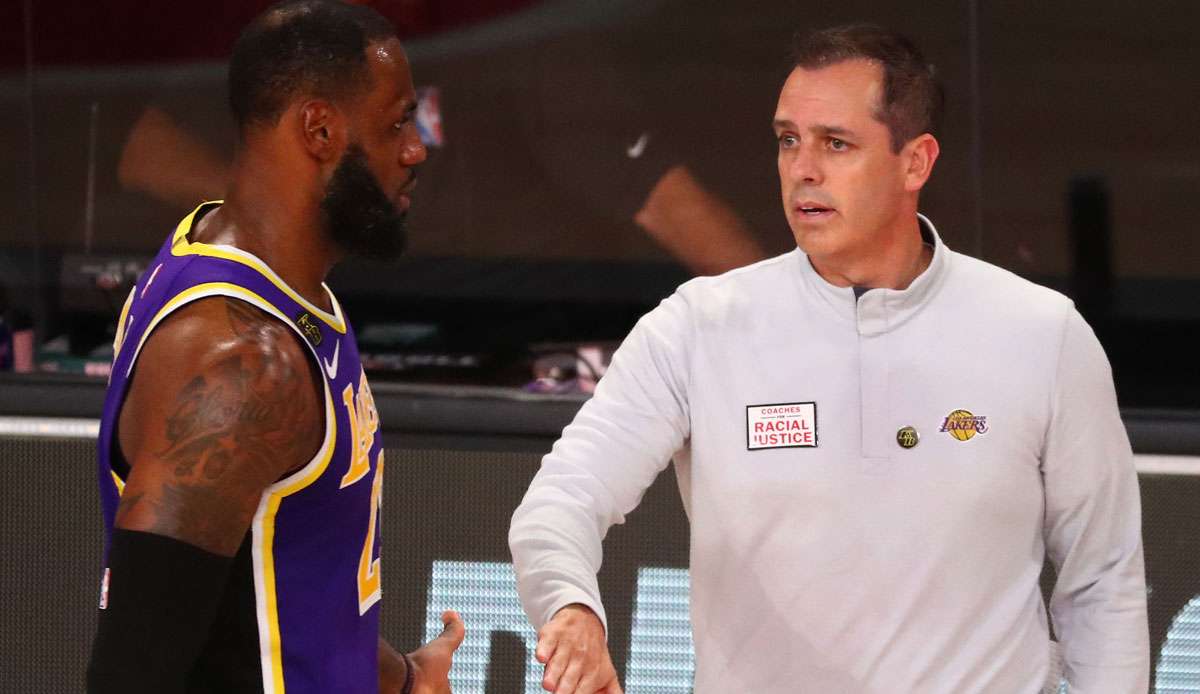 Frank Vogel coacht die Lakers seit 2019.