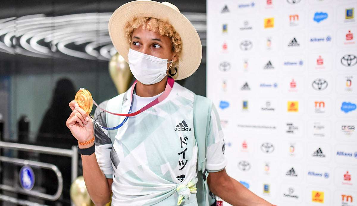 Malaika Mihambo hat die einzige Goldmedaille für das deutsche Leichtathletik-Aufgebot gewonnen.