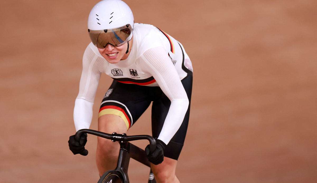 Emma Hinze hat eine Medaille im Sprint verpasst.