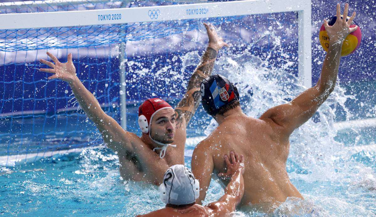 Serbiens Wasserballer holten sich die letzte Goldmedaille von Tokio.