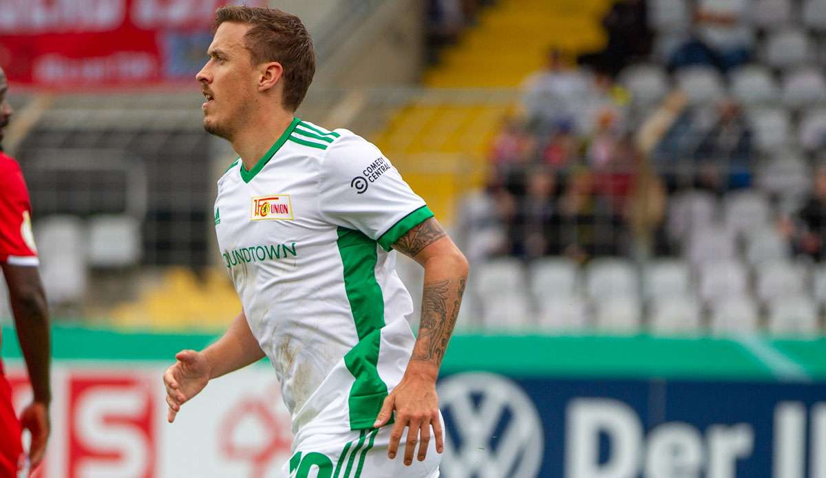 Max Kruse freute sich diebisch über den Pokal-Erfolg von Union Berlin bei Türkgücü München.