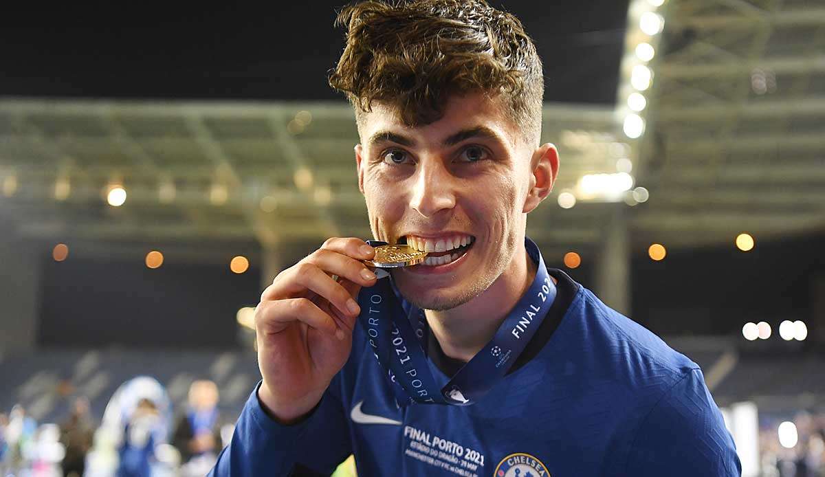 Kai Havertz spielt mit Chelsea um den UEFA Super Cup.