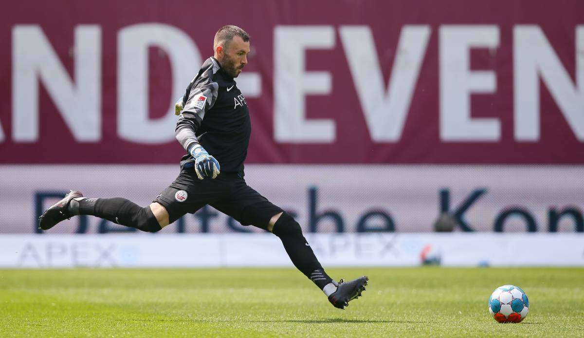 Markus Kolke spielt mit Hansa Rostock heute beim 1. FC Heidenheim.