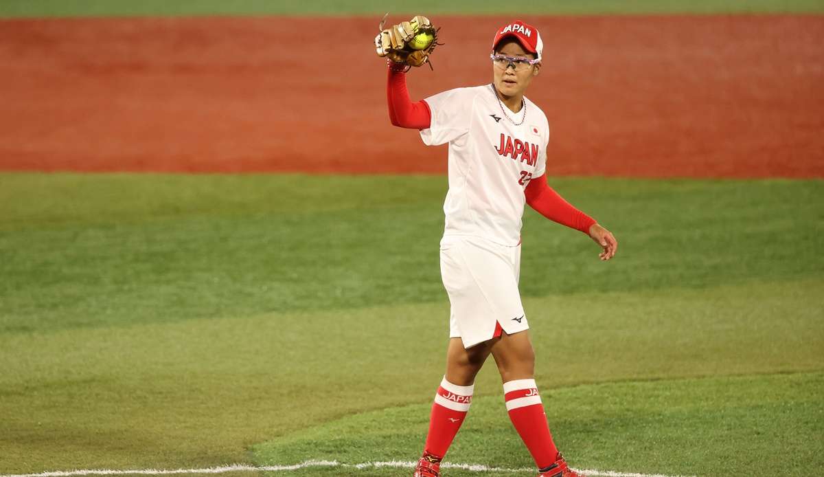 Miu Moto gewann mit dem japanischen Team Olympia-Gold im Softball.