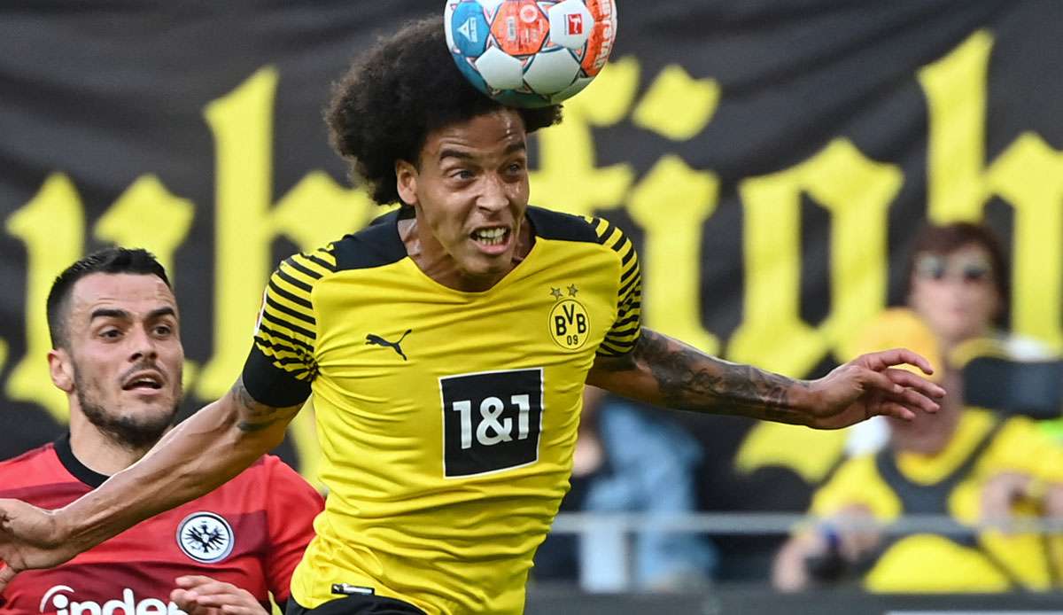 Axel Witsel spielte gegen Frankfurt überraschend in der Viererkette